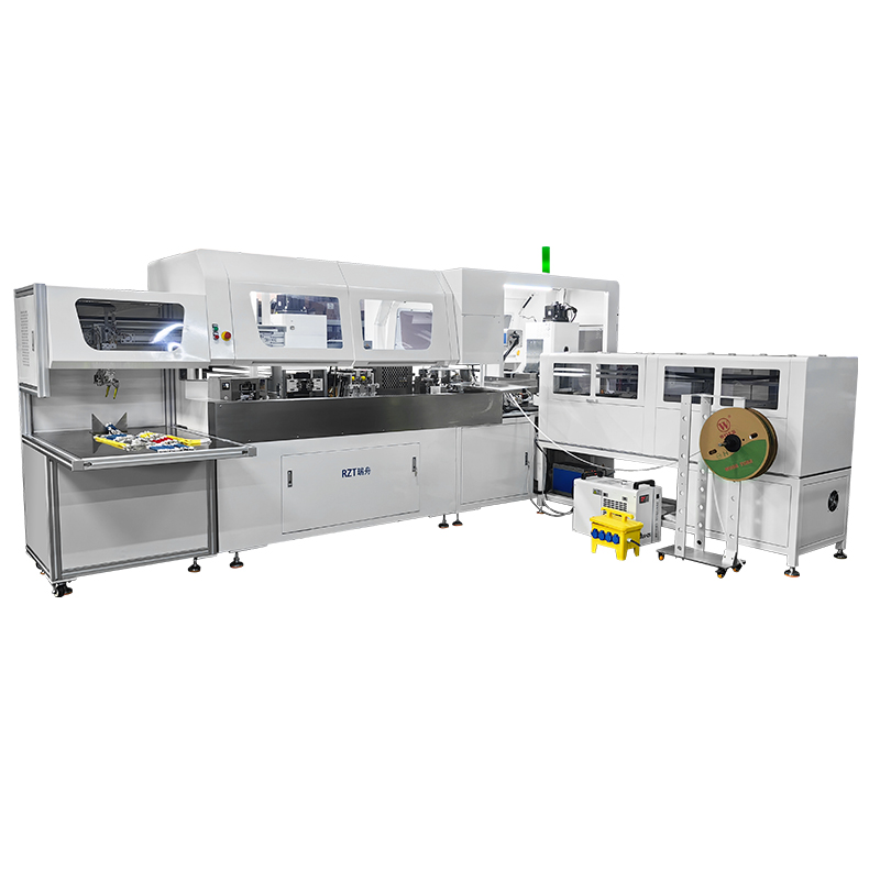 全數(shù)字智能穿熱縮管端子壓接加工中心 RZT-90108A 全數(shù)字智能穿熱縮管端子壓接加工中心