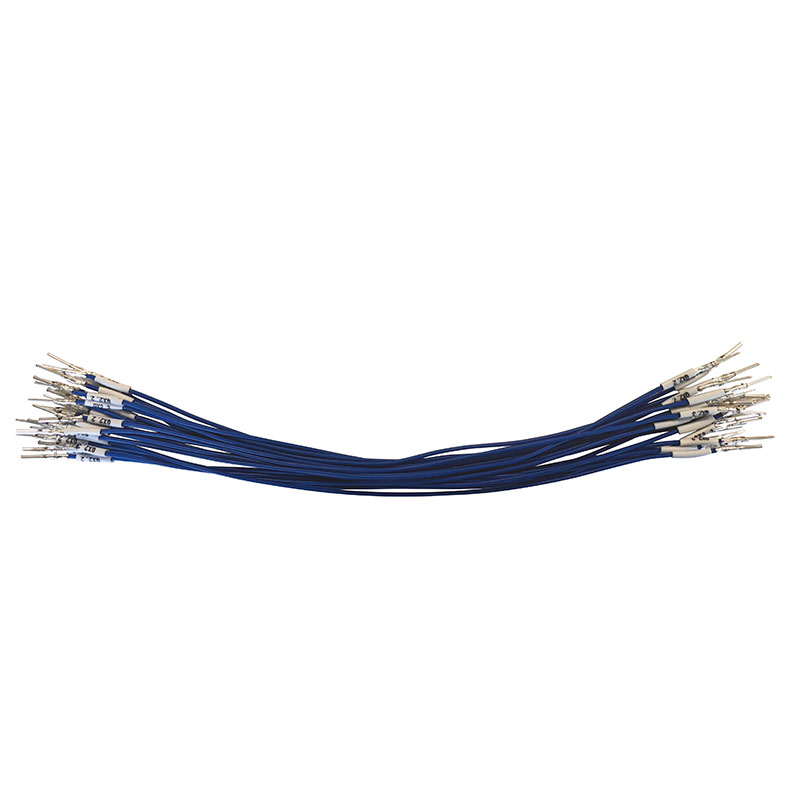 全數(shù)字智能套號(hào)碼管端子壓接加工中心 RZT-81412A 線束樣品1