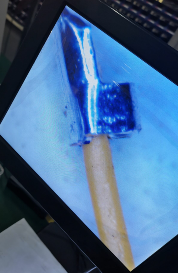 瑞舟全自動端子機(jī)壓接32號線壓接效果1