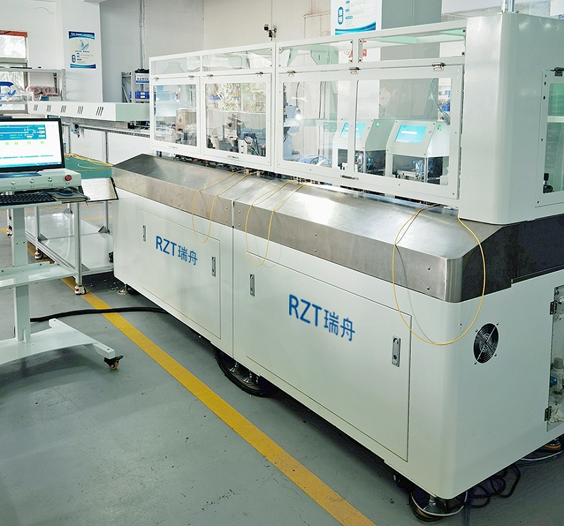 東莞瑞舟全自動(dòng)線(xiàn)束加工設(shè)備穿號(hào)碼管機(jī)1